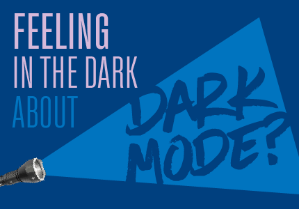 Dark Mode Website Tile
