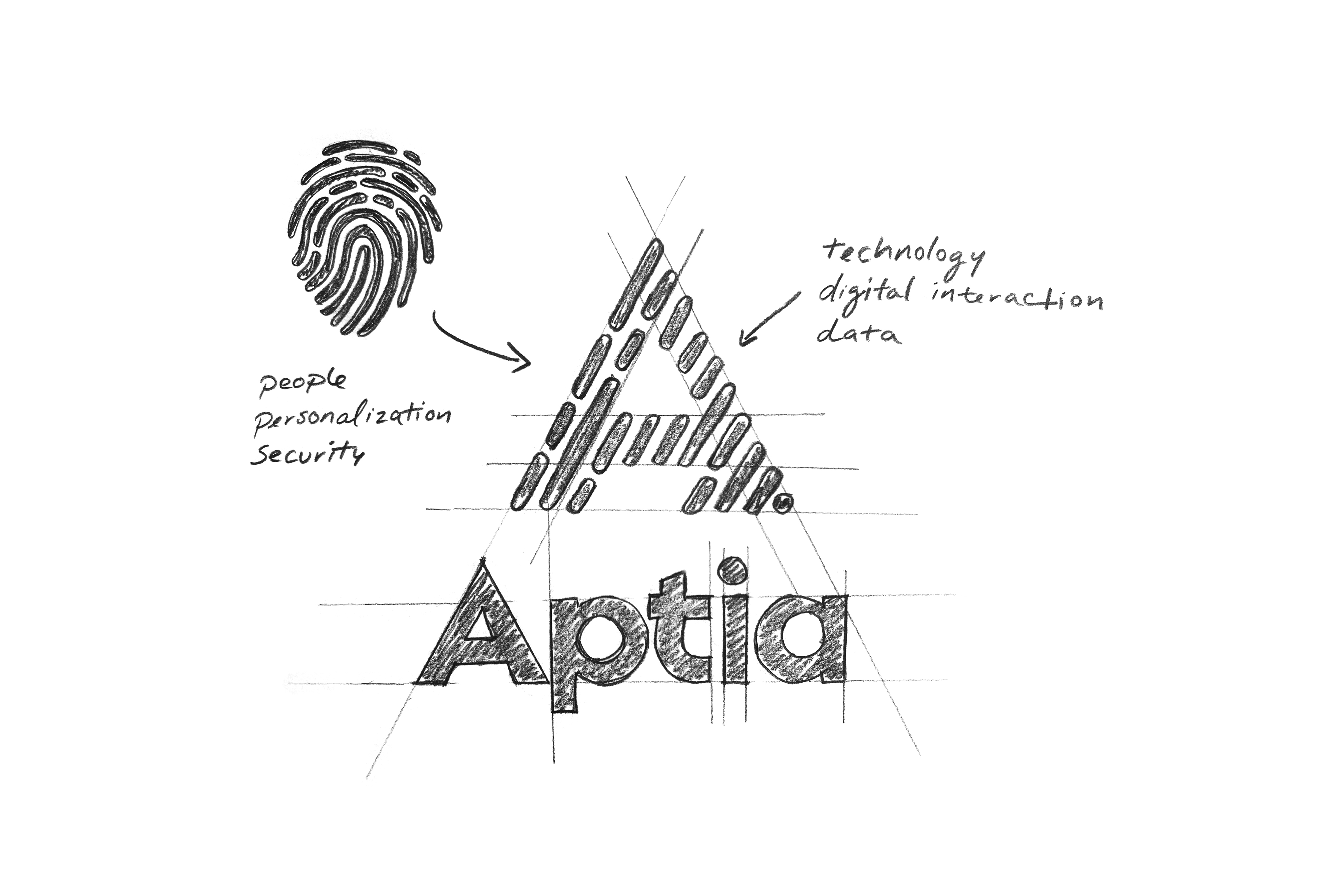 Aptia Logo Sketch