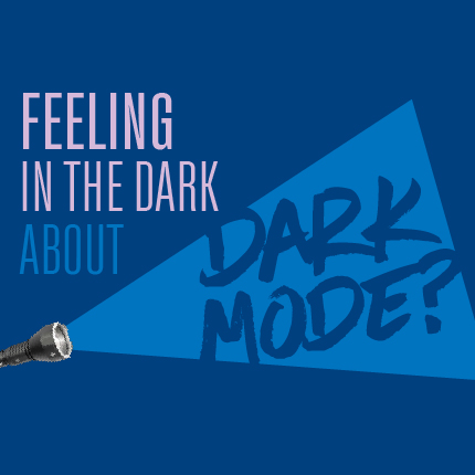Dark Mode Website Tile 430