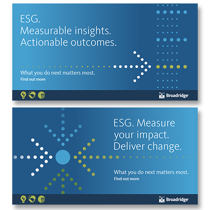 Broadridge. Helping business measure and communicate ESG performance