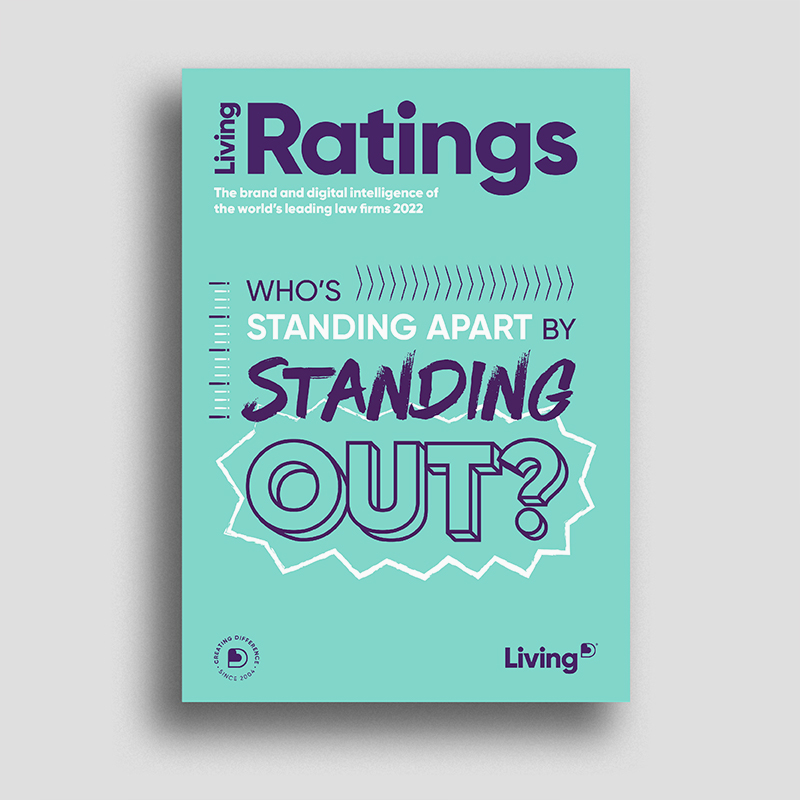 Living Ratings of law firms 2022. Our full report