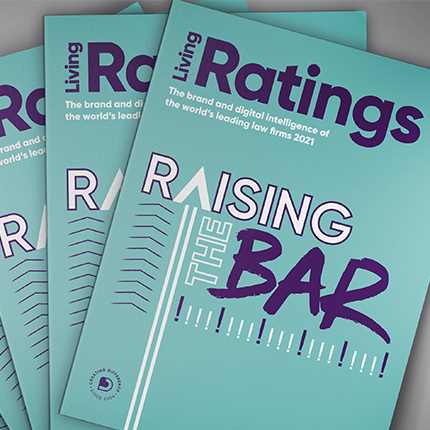 Living Ratings of law firms research report